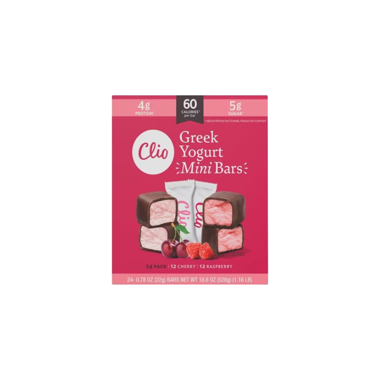 Mini Greek Yogurt Bars by Clio